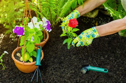 Landscaping team demonstrating ethical labour practices