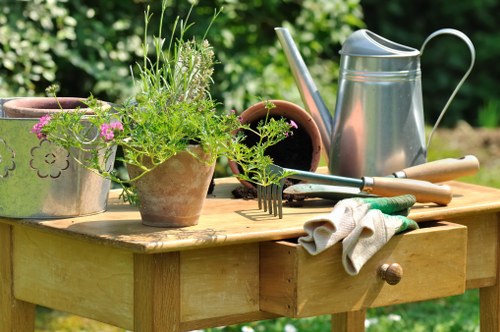 Landscaping pricing estimate for a property close to busy Hammersmith streets
